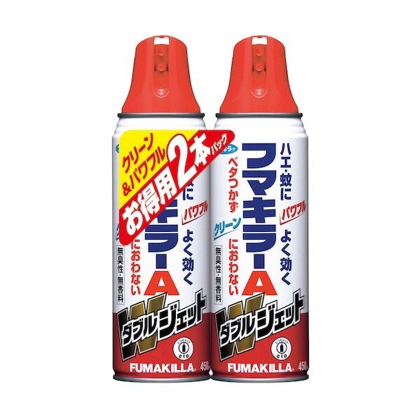 フマキラー フマキラーAダブルジェット450ml 2P 448825 1組...