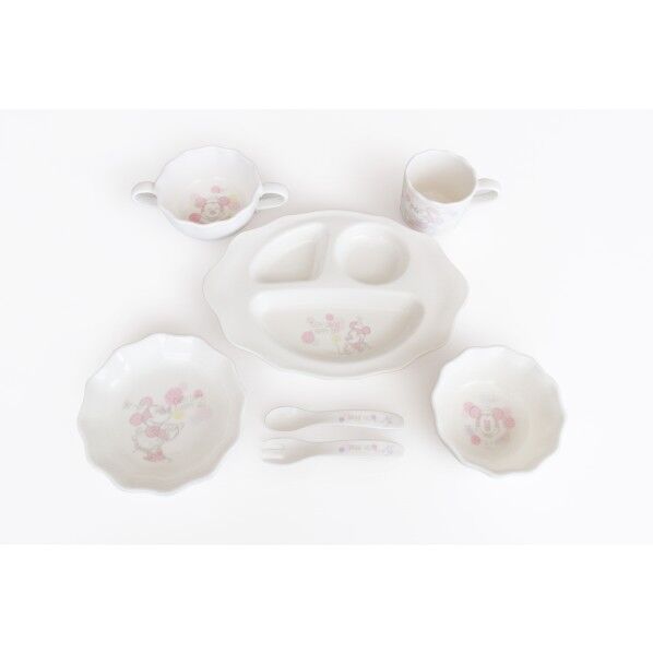 ミニーマウス初めての食器セット