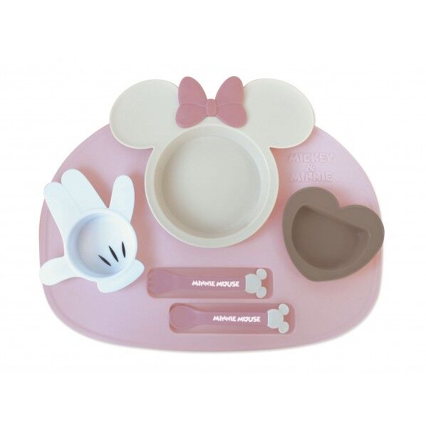 ミニーマウスアイコン・ランチプレートPBE