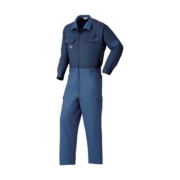 空調つなぎ服001ネイビーブルー LLサイズ