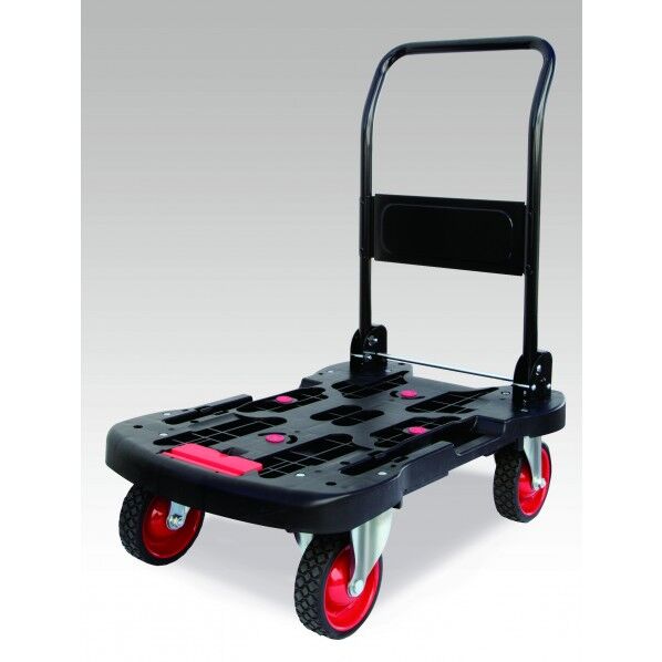 オフロード台車 ブラック 縦750×横480×高さ120mm NHT-NP150BK 1台