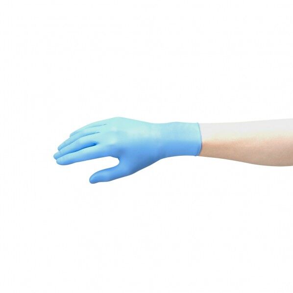 #2152ニトリルPF レギュラ-ブルー SS100枚