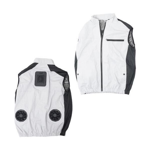 圧倒的に冷える 冷蔵服3 シルバーグレー 3L TKCV243GY 1着