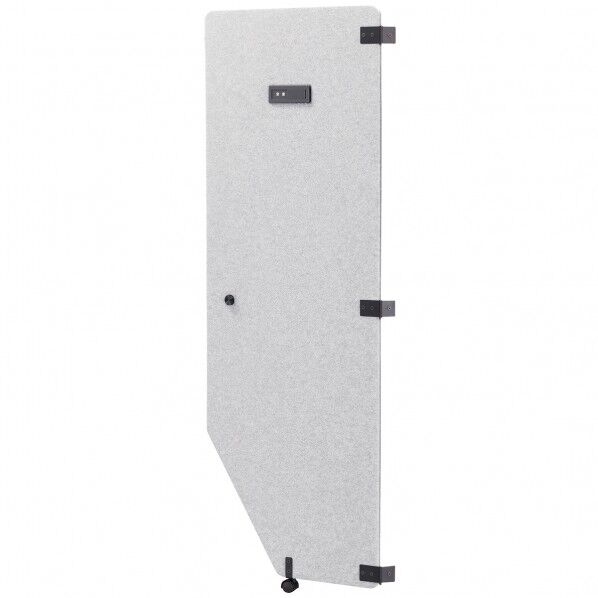 GTEC257リミュートオフィスブースハニカムドアLGY