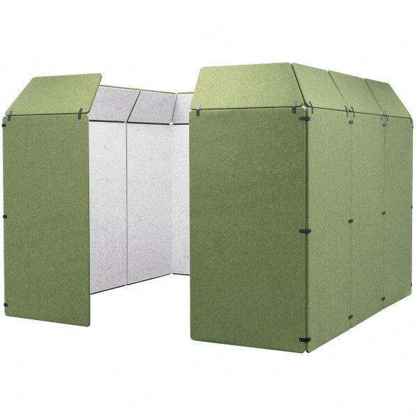 GTEC264リミュートオフィスパーティション3x3GR