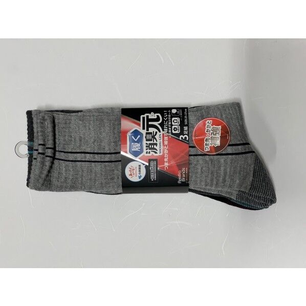 消臭元 SSG-081 補強クルー丈3P 25-27