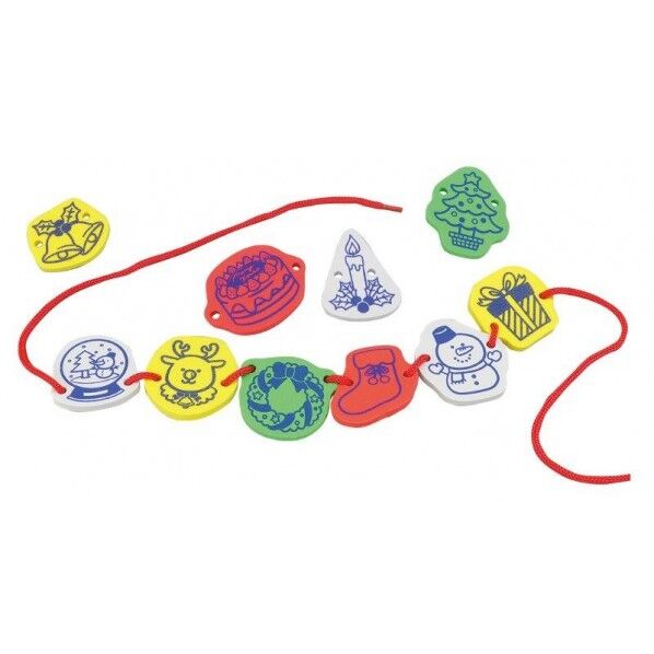 EVAクリスマスひもとおし