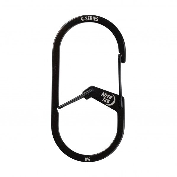 NI59187Gカラビナー#4ブラック