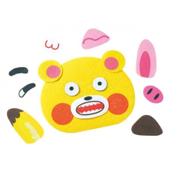 フェルトのどうぶつふくわらい