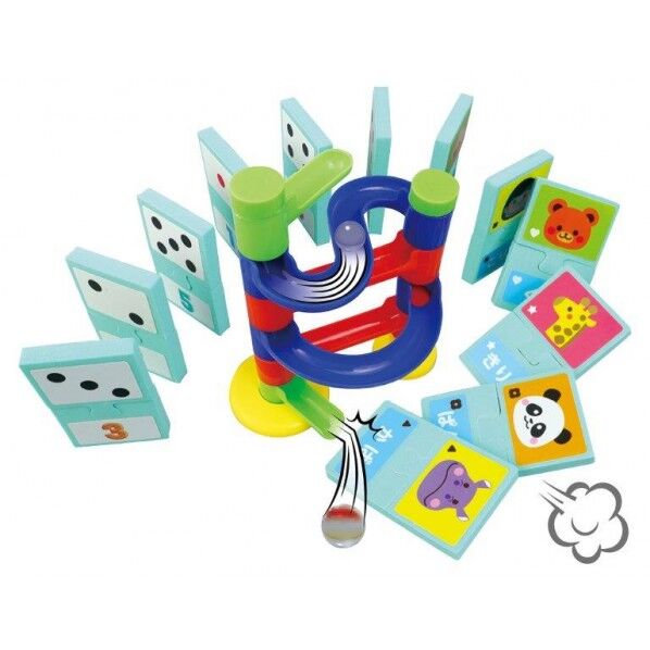 つなげてならべてブロックドミノ