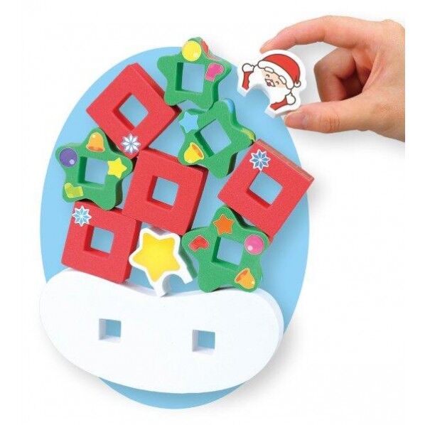 ツリーとサンタの棒通し&バランスゲーム