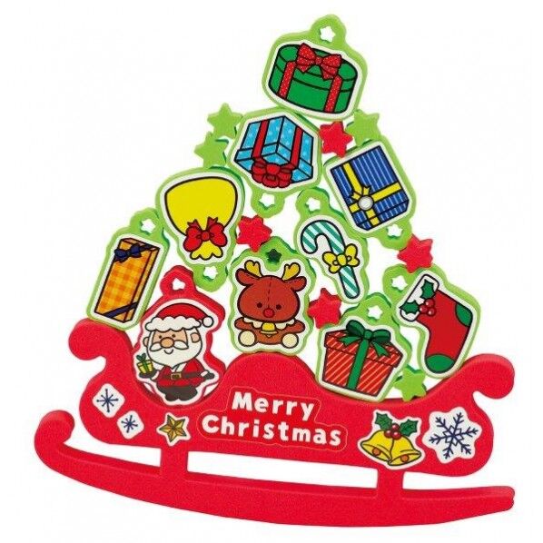 サンタといっしょにプレゼント運び