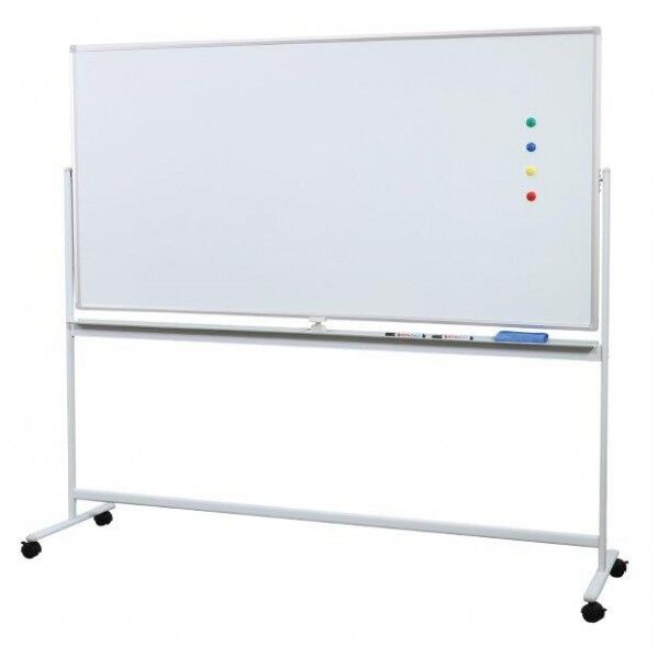 脚付き回転ホワイトボード両面タイプ 1800