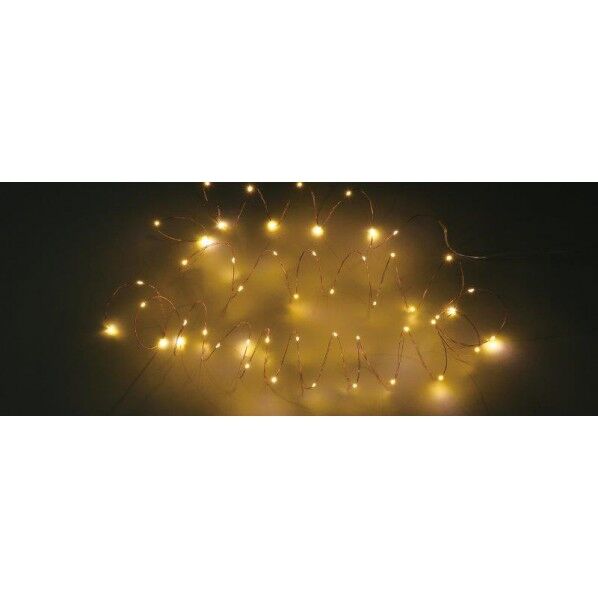 イルミネーションライト5m USBアタﾞフﾟター付