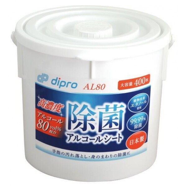 除菌アルコールウエットAL80 ハﾞケツ本体