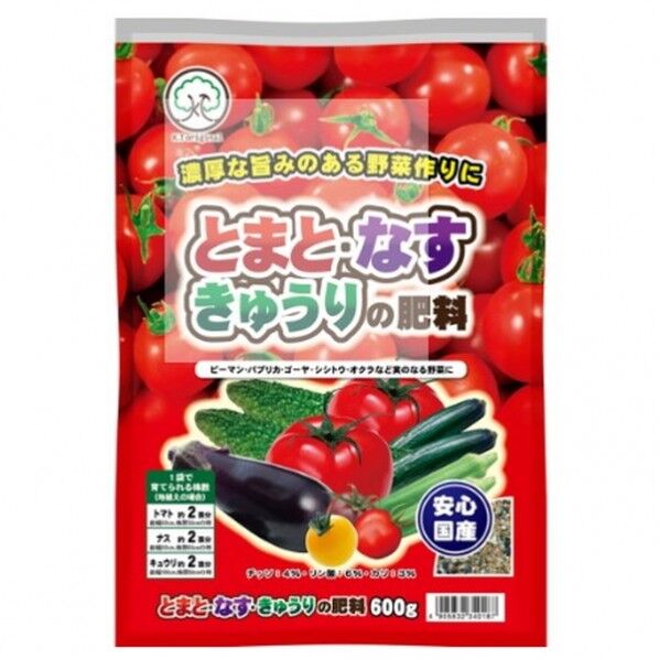 東商 KTとまとなすきゅうりの肥料600g 1点