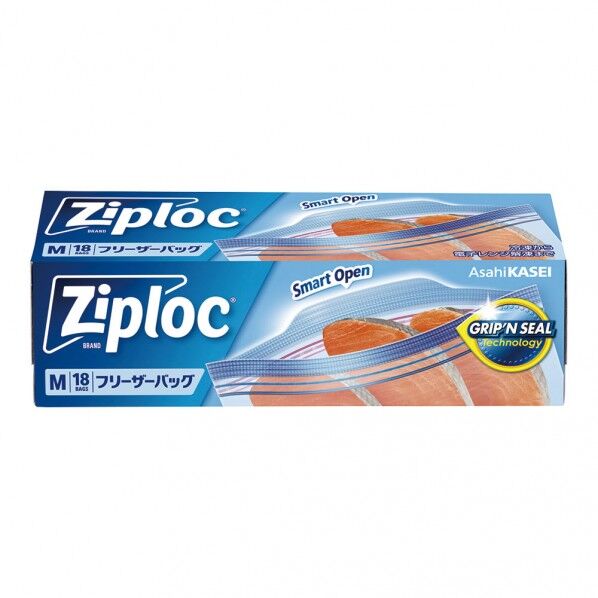 ジップロックフリーザーバッグM