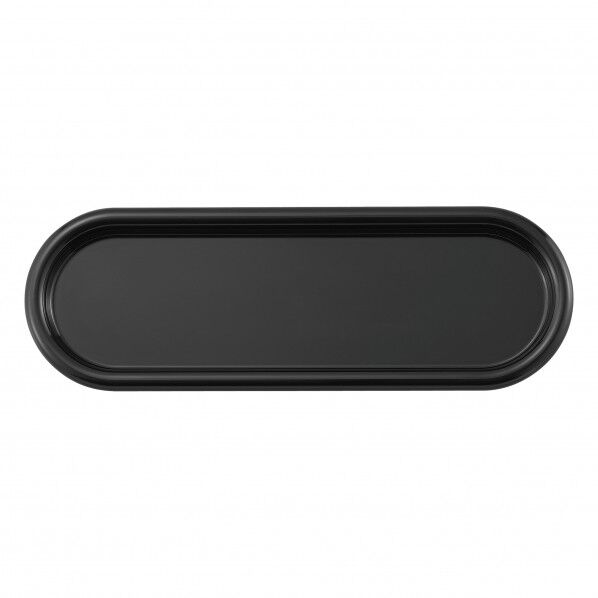キノコ オーバル カスタートレイ K-5110 5601600 ブラック 61-6826-26 1点