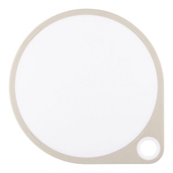 まるいまな板 25cm ホワイト 25cm #AP5327 1個