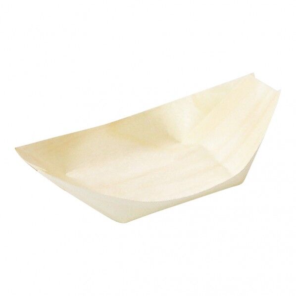 経木容器 舟皿(100枚入)ポプラ