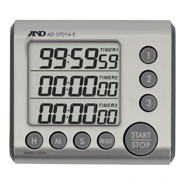 A&D(エー・アンド・デイ) A&D 3チャンネル100時間タイマー AD-5701A-E 1個...