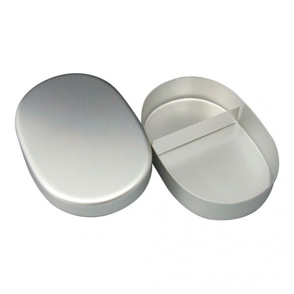 アルミ弁当箱 小判型 S