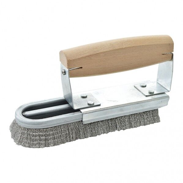 チャンネルブラシD型3号 ステンレス線