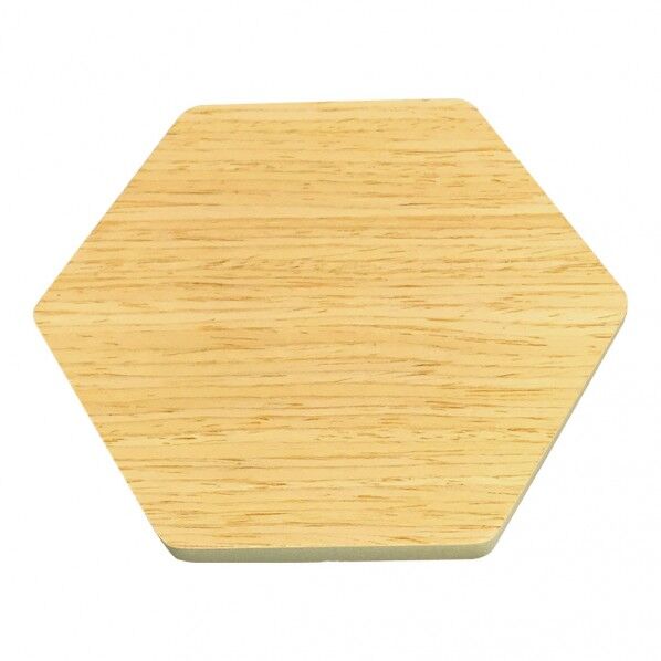 六角コースター オーク