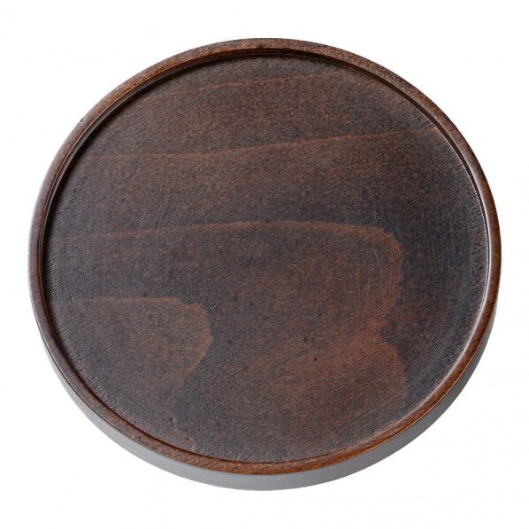 丸十 スタッキングコースター(ブナ材) ダークブラウン ダークブラウン 1個...