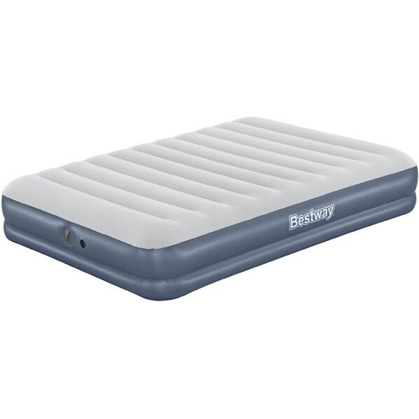 Bestway エアマット 2.03m×1.52m×36cm グレー&ダークグレー 6716T 1枚...