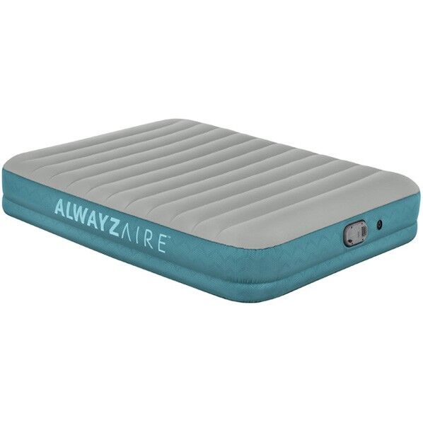 Bestway エアマット 2.03m×1.52m×36cm グレー&コバルトグリーン 69078 1枚...