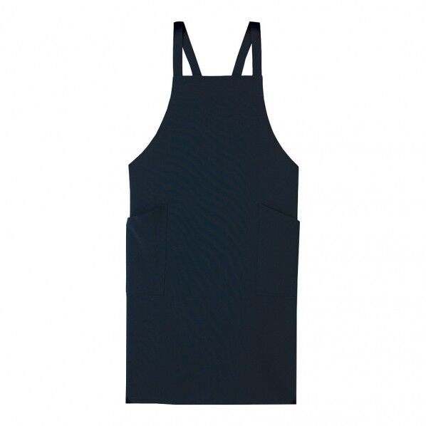 胸当エプロン ブラック