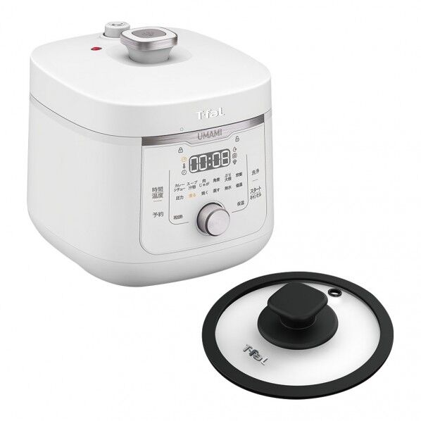 T-falラクラ・クッカー旨み電気圧力鍋 ホワイト4L