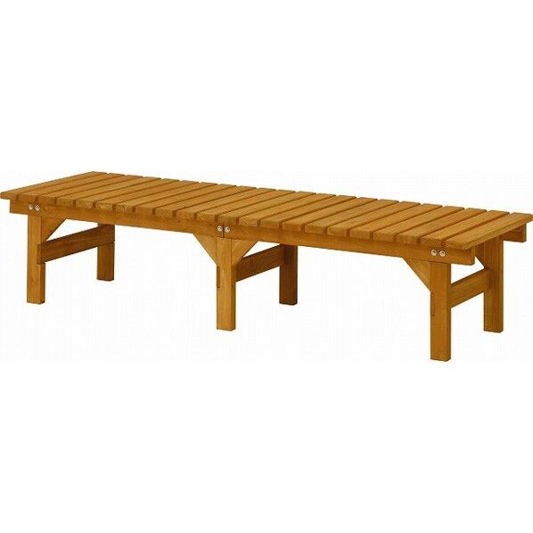 ウッディーDX縁台 ナチュラル 180×58cm ナチュラル BMSH-185NN 1台...