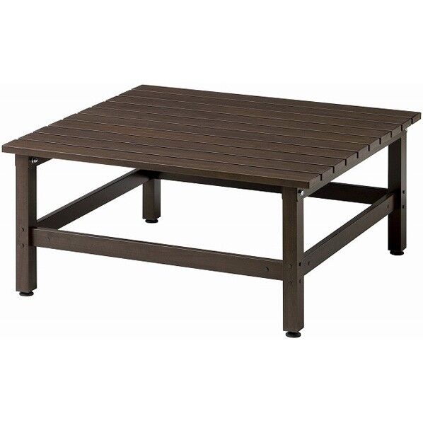  美WOOD デッキ 90×90cm ブラウンウッド BEW-D909BRW 1台...