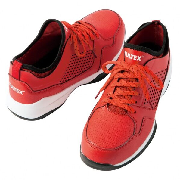 セーフティシューズ(男女兼用)AZ51654-009レッド23 009レッド 23 51654 1足