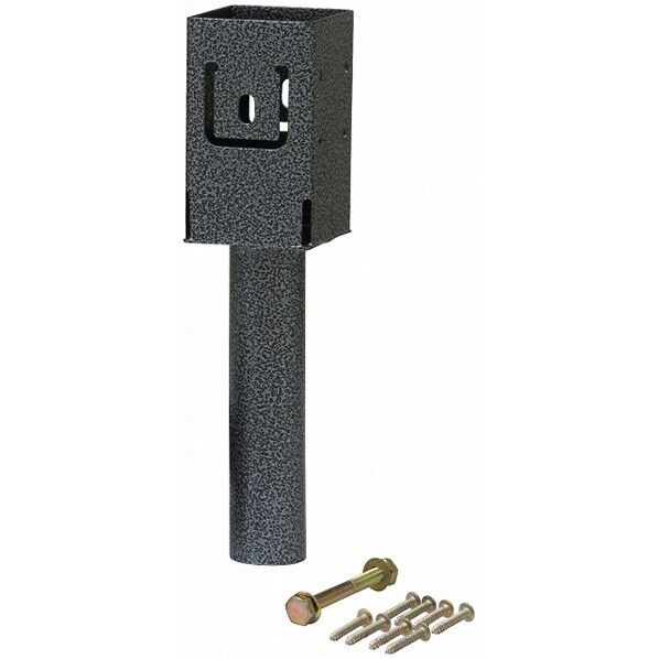 ラティス柱固定金具 ブロック埋め込み用 ハンマートーン TKP-09 1個