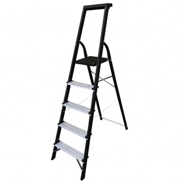 AH-5BKスチ-ルフレ-ム幅広ステップ踏み台5