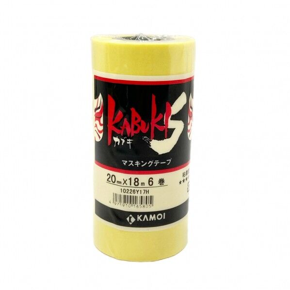 黄 0.09mm×20mm×18m KABUKI-S 6巻