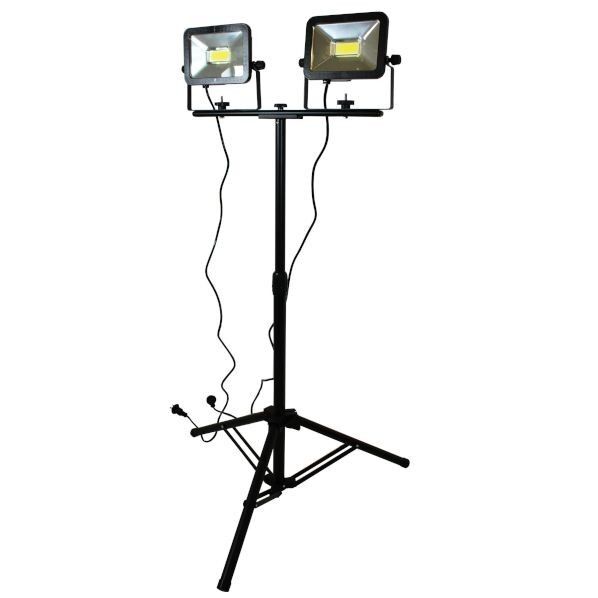 投光器20W×2灯スタンドセット