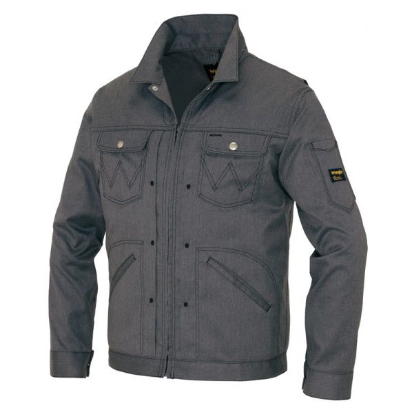 ジップアップジャケット(男女兼用)AZ64101-004グレーS 004グレー S 64101 1着