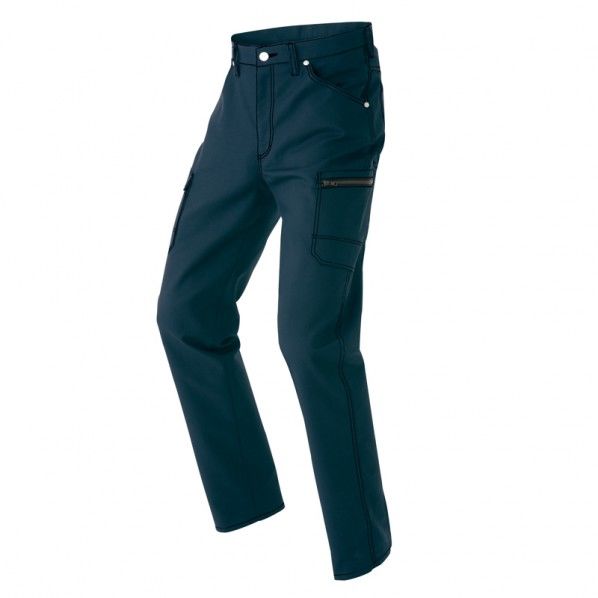 カーゴパンツ(ノータック)(男女兼用)AZ64221-008ネイビーSS 008ネイビー SS 64221 1着