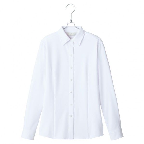 長袖ブラウス 001ホワイト 5 HCB4001 1着