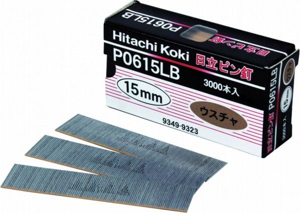 ピン釘 うす茶 長さ45mm P0645LB 3000本