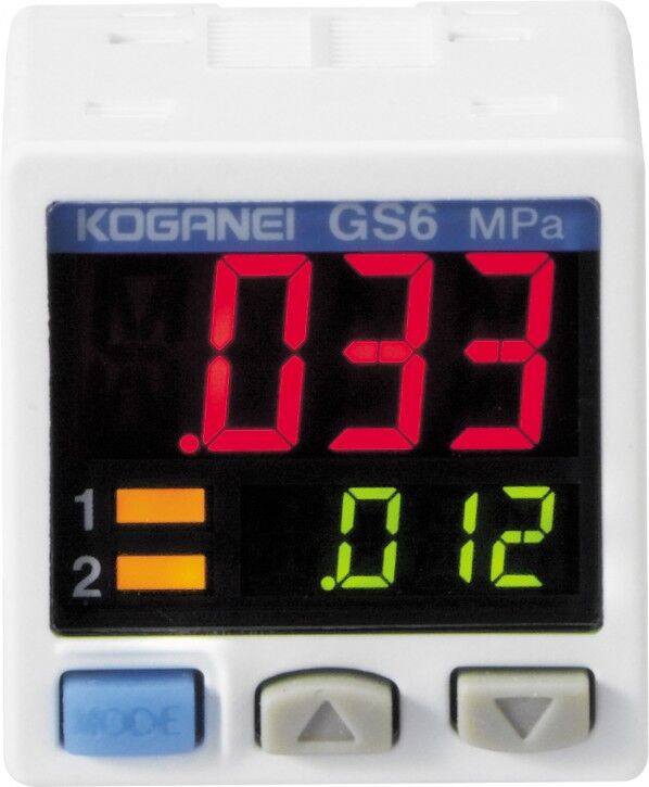 コガネイ デジタル圧力スイッチGS6シリーズ GS610 1個...