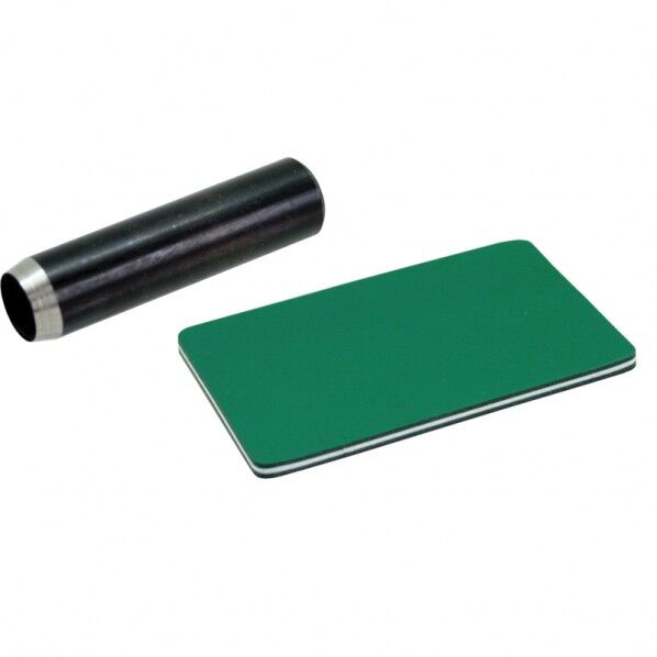 AL-334-10下穴ポンチあて板付10ミリ