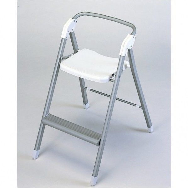 ステップアップチェア シルバー 便利グッズ(キッチンツール) X11 1台