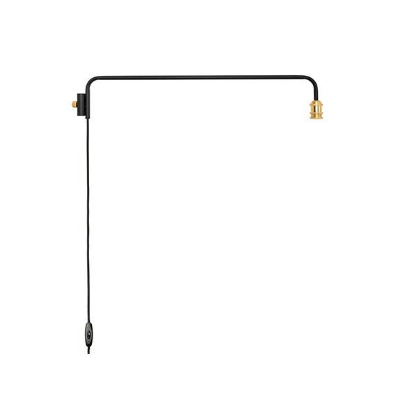 202 Lamp Arm L ランプアーム 照明 003縦専用 対応203･204 ブラック 幅91.5x奥行5x高さ16cm D-BLL-BK 1個