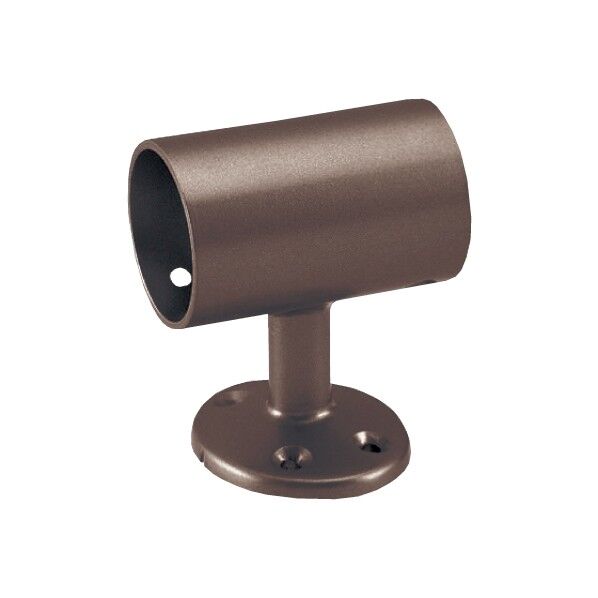 32ブラケット縦型通し EL-84 ブラウン 手すり用ブラケット 1個