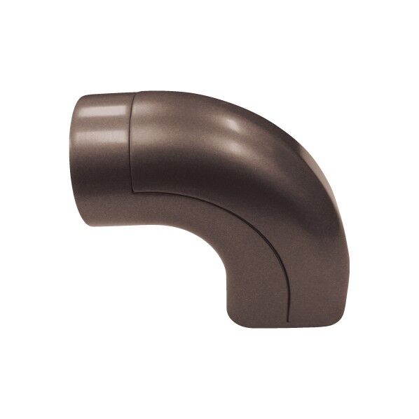 32Nエンドブラケット EL-712 ブラウン 手すり用ブラケット 1個